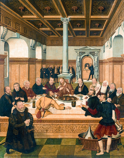 Cranach, Abendmahl 1565, Dessau