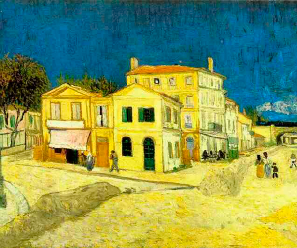 Van Gogh, Das gelbe Haus,1888